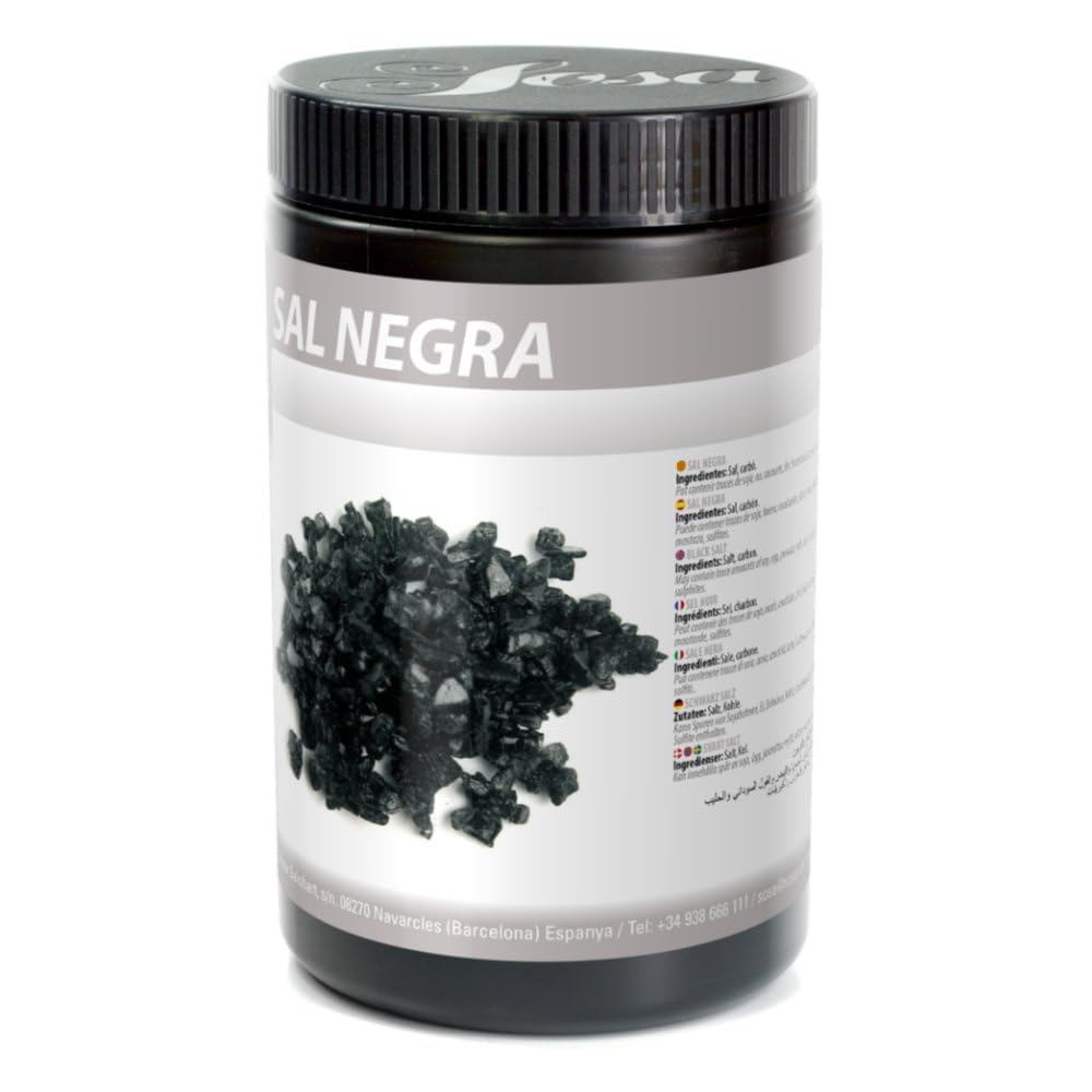SOSA Sal negra - Intenso color negro y sabor único - Bote 1 kg