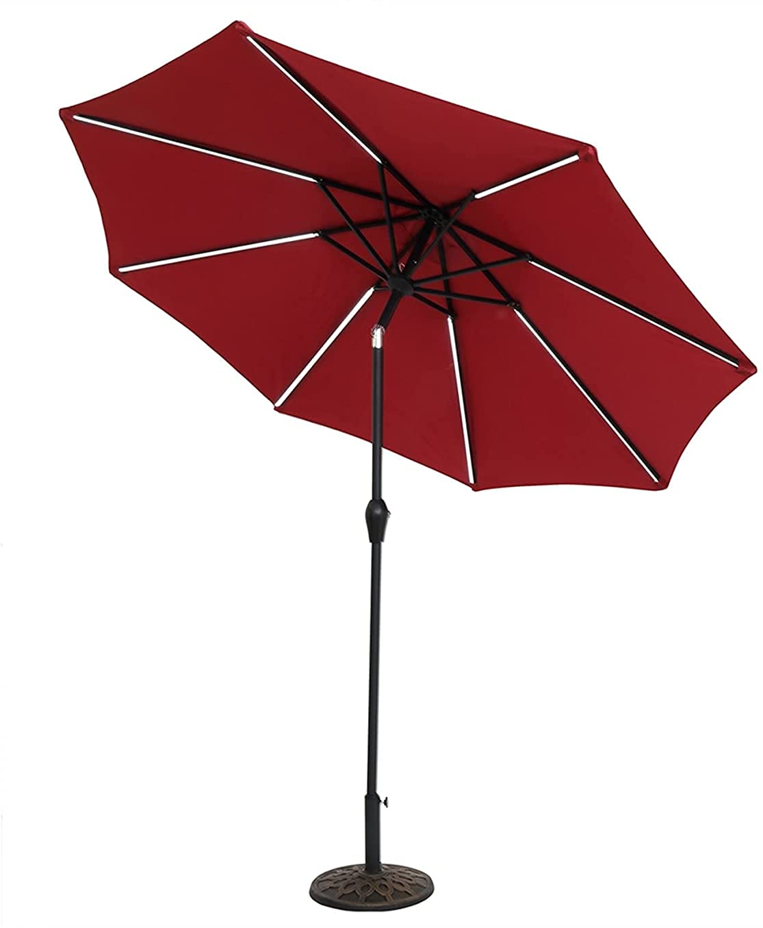 Sonnenschirm Terrassenschirm Runder Regenschirm Wasserdicht Klappbarer Sonnenschirm Top Garten Strandschirme Outdoor