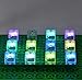 Sawaruita 16PCS Light Up Building Bricks Multicolor LED Light Brick Sets Classic Transparent 2x2 2x3 Building Block Accessories Kit Toys Compatible with All Major Brands