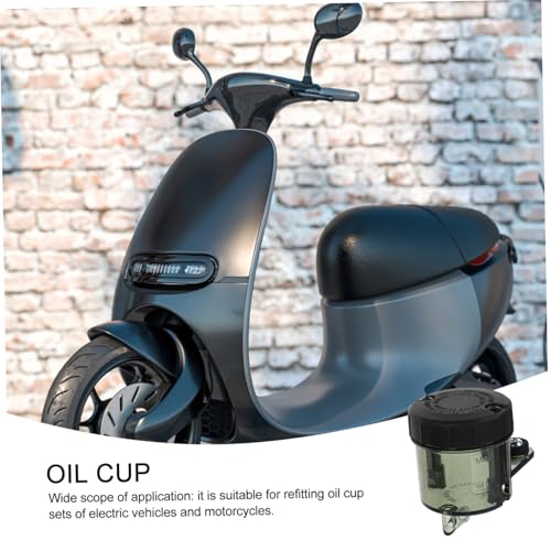 Depósito de aceite de freno PRETYZOOM para motocicleta con acabado premium 4