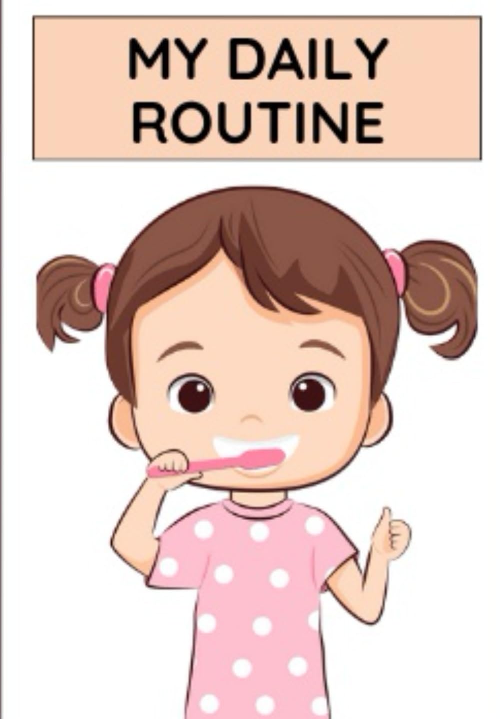 My Daily Routine (coloring book)