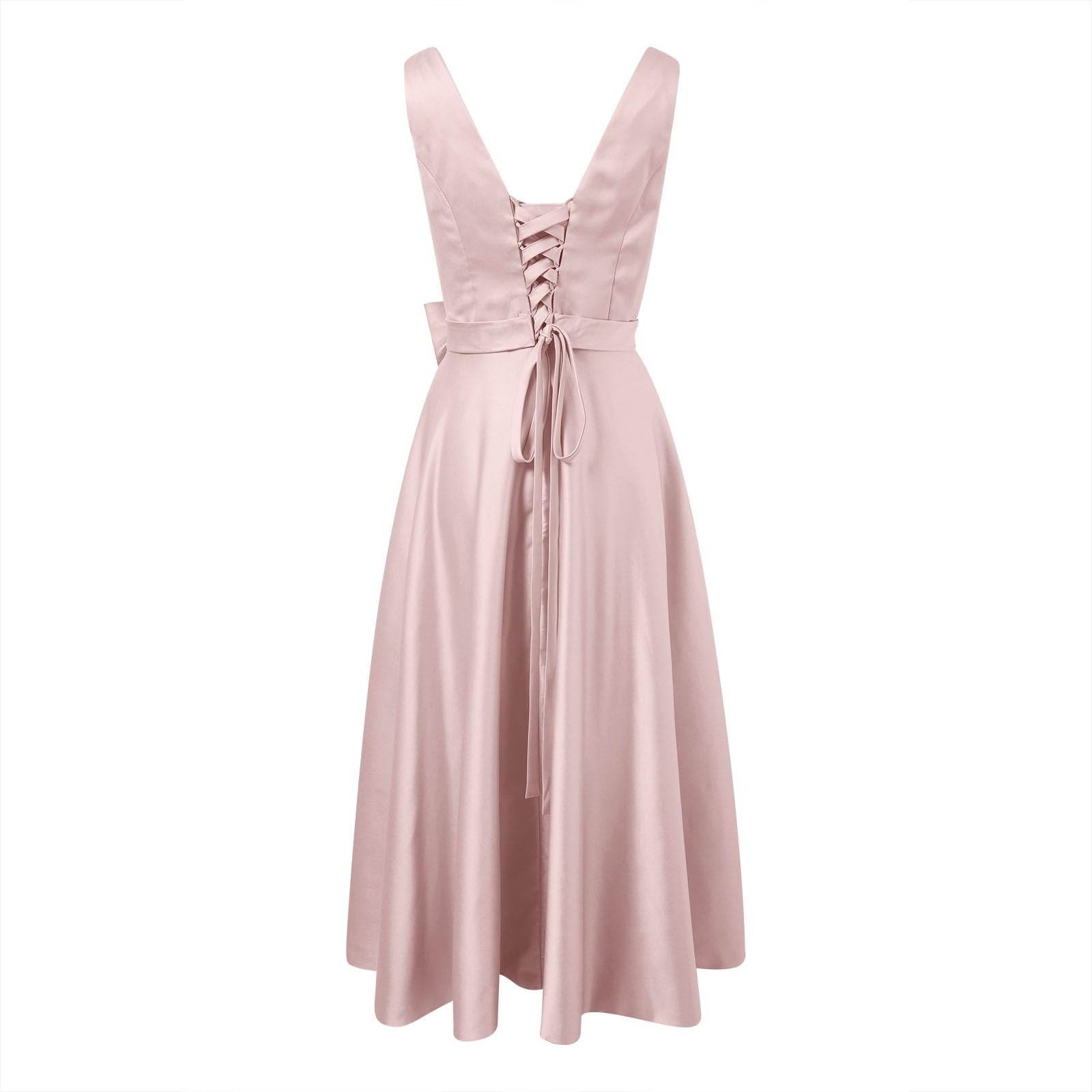 Elegante Abito da Sera Formale in Raso per Banchetti e celebrazioni con Tessuto Scintillante di Lusso e Design per Un Look Sofisticato