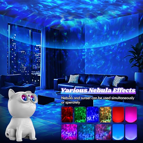 Image of Galaxy Light Projector, Nebula Ceiling Night Light for Bedroom with Remote and Timer | 41 Color Modes for Kids Room Decor, Adults Game Room, Gift for Kids, Friends, Birthday, Party, Christmas