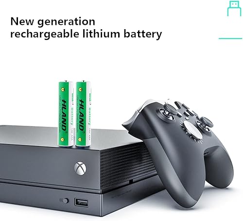 Miniatura 5 de SPYONG Baterías recargables de 9 V, baterías prémium de 9 V para alarmas de humo, batería de iones de litio 6F22 de 9 V para guitarras detectoras de