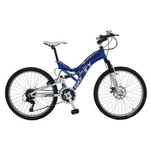 GOTTY Bicicleta de montaña para niños de Entre 10 y 12 años STRONG-24DD, Cuadro 24" Acero, suspensión Aluminio, Cambio Shimano TX-35 21Velocidades, bielas de Acero, Frenos de Disco