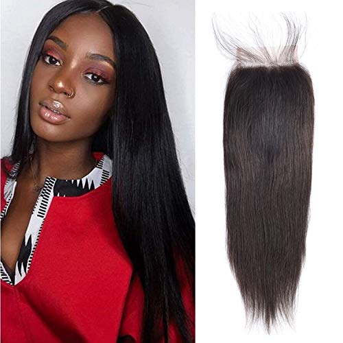 Straight Ponytail Extension Human Hair 120g Wrap Around Ponytail Natural Color 100% Remy Human Hair Magic Paste Long Ponytail Clip in Hair Extensions Straight Ponytail (12, 4x4)