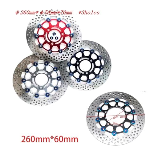 Disque de frein flottant moto en alliage haute performance pour BWS WISP - 2