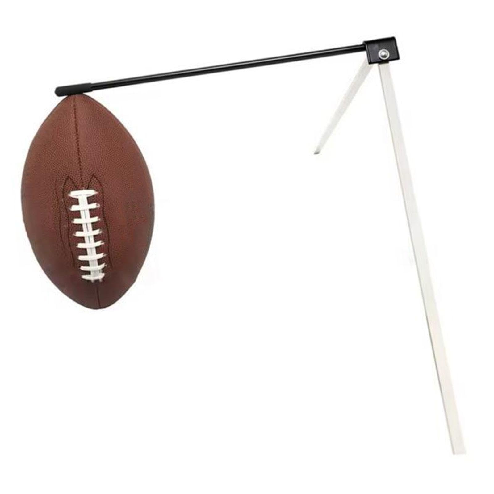 Oshhni Football Kicking Tee Field Office Holder Football Adjustable Metal pliing Flexible Field Basing Kickers Deoppor for Women Men Kids