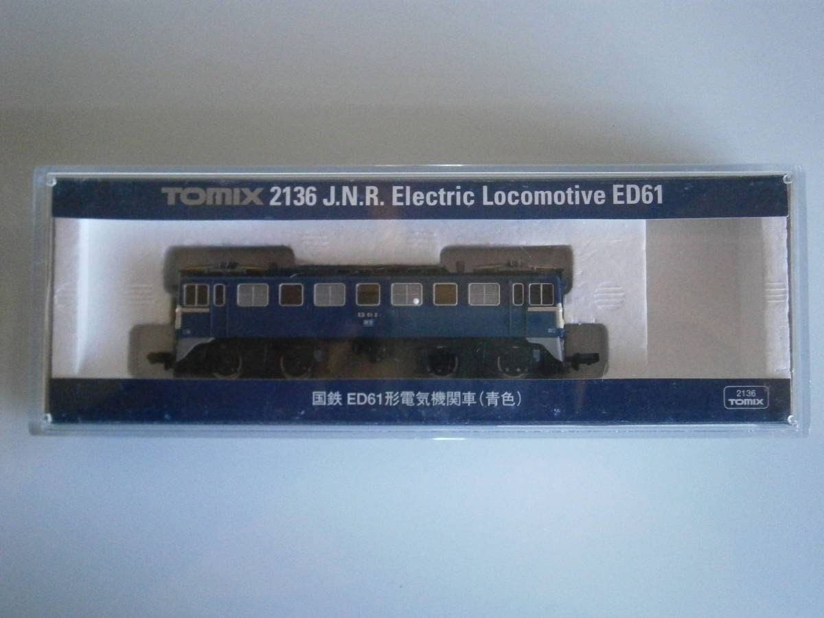 1-106＊Nゲージ TOMIX 2136 国鉄 ED61形 青色/ 2138 国鉄 ED61形 茶色