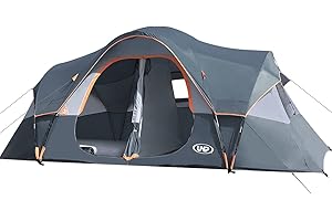 UNP Camping Tent 10 Person Tent - Music Festival Tent - Double...