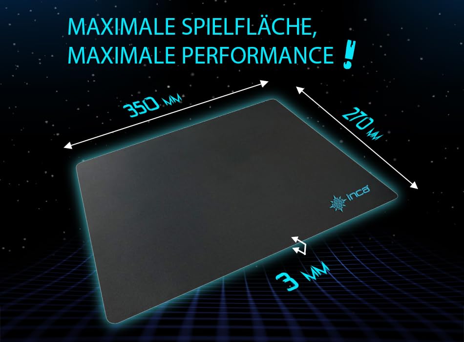 INCA IMP-020 270x350x3mm Medıum Gamıng Mouse Pad