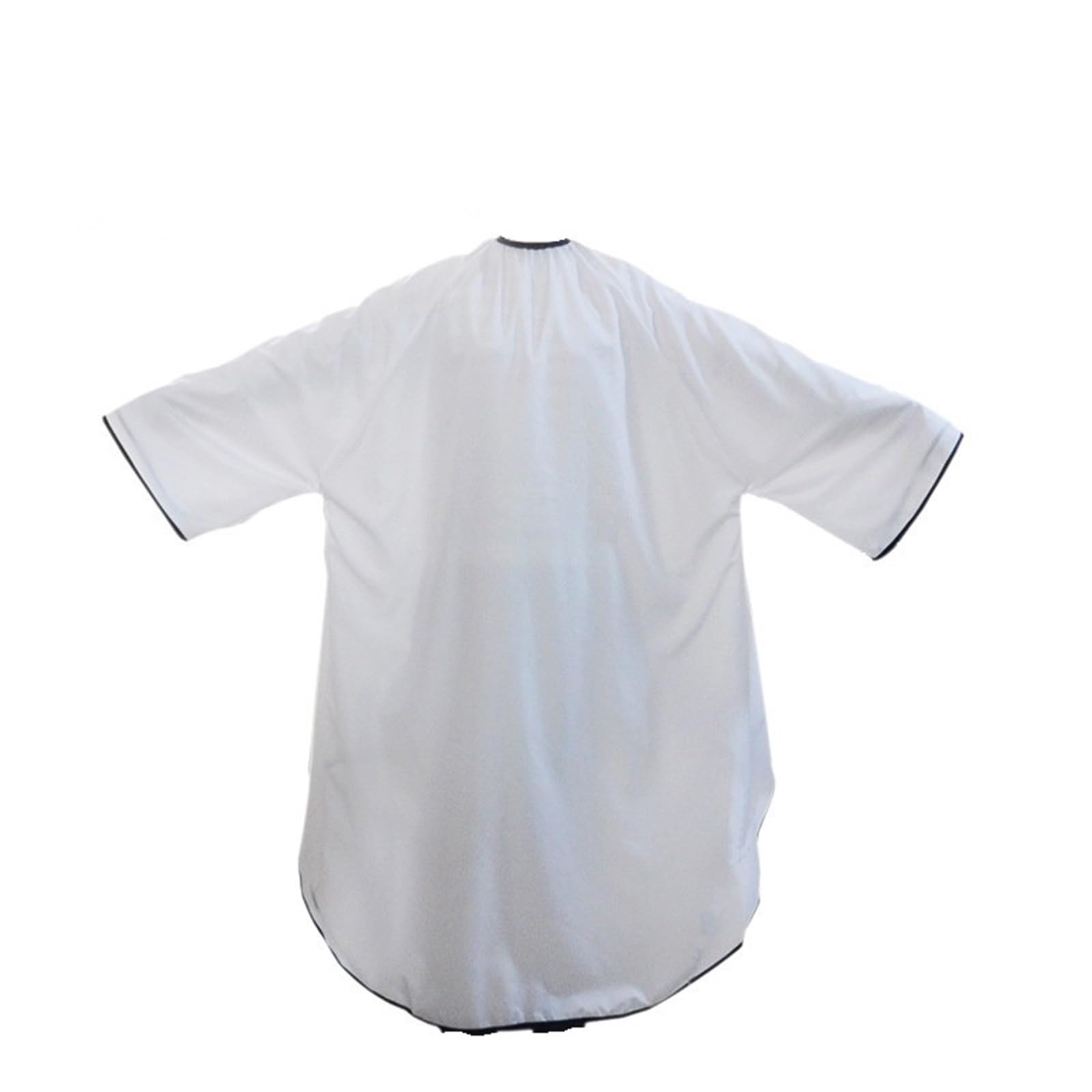 Capa Barberia Capa de corte de pelo profesional impermeable, delantal for corte de pelo, paño de peluquería, envoltura de bata, 145x165cm(1pcs-white,5pcs)