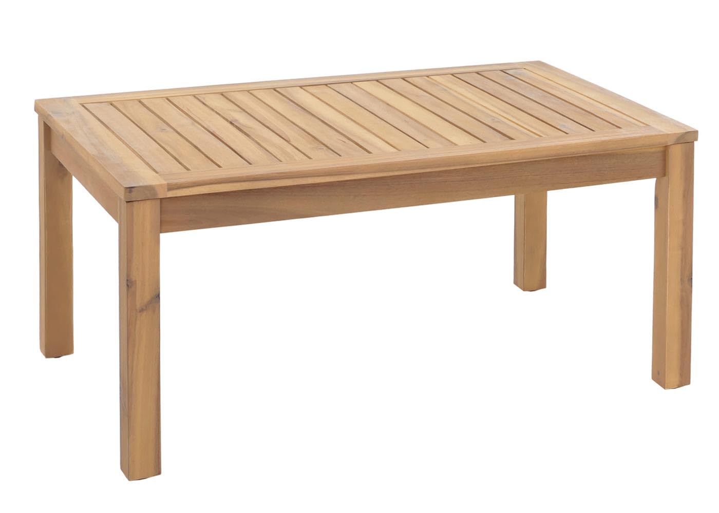 Mendler Set da giardino HWC-O19, salottino panca poltrona tavolo, legno acacia MVG stoffa/tessuto (180g/m²) - cuscini grigio