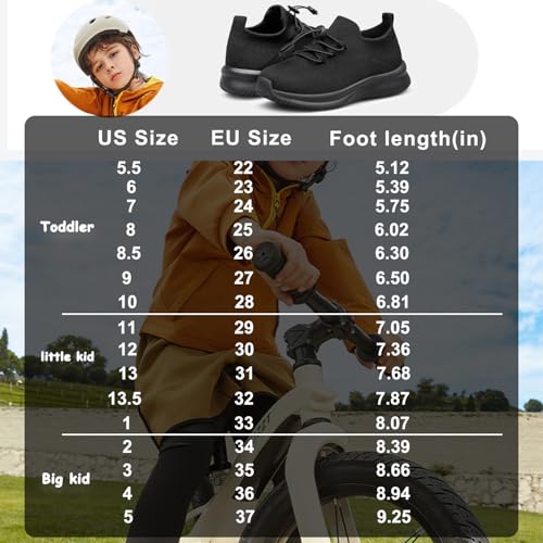 Boys Girls Shoes Kids Sneakers Lightweight Breathable Athletic Running Tennis School Shoes for Toddler/Little Kid/Big Kid2