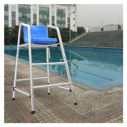 Chaise de sauveteur de piscine extérieure avec crochet de secours pour clubs de natation