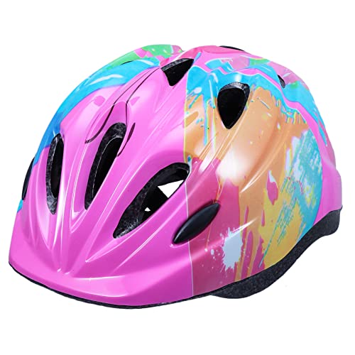 Sosoport Casco De Bicicleta Casco De Cascos para Montar Cascos Casco para Casco con Luz Casco De Niñas Ciclismo Casco De Seguridad Casco para Bicicleta Rosa