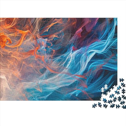 Puzzle adulte 1000 pièces éléments de feu pour animer vos soirées d'hiver
