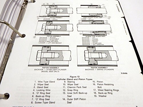 Diagrams for removing and installing output shaft gear and thrust washer