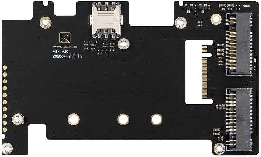 Khadas M2X WWAN Extension Board with M.2 Slot for Adding a 4G/5G LTE Module Support Nano-SIM Card Slot/18-Pin GPIO Header/4G/5G Active LED-image-15
