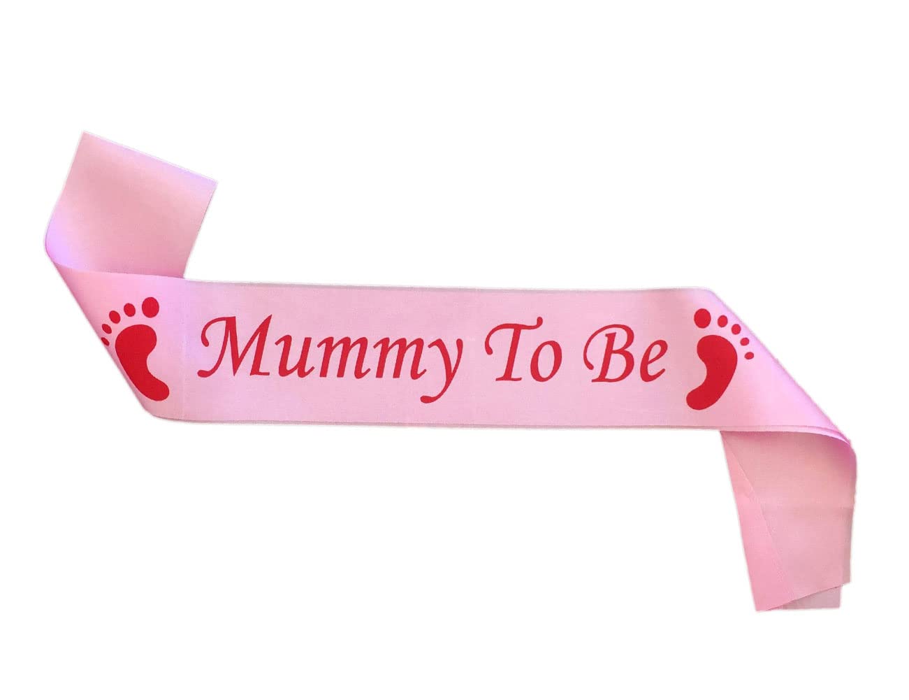 HYX 6 Packs Mummy to Be Sash Bundles Pink Mummy to Be - Daddy - Big Sister - Grandma - Nanny - Auntie to Be Sash Pink Baby Shower Decorations