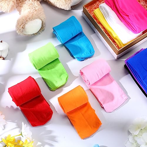 Handepo 12 Pcs Ballet Dance Tight Girls Halloween Footed Tights Soft Stockings for 6-8 Years Old Girls Cosplay Performance4