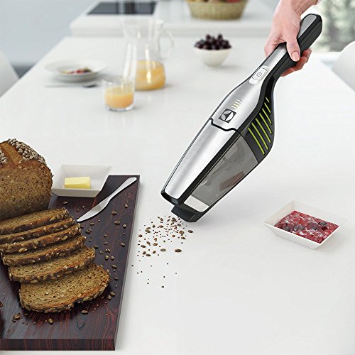 ErgoRapido Electrolux - Aspirateur Balai 2 en 1 sans fil + Aspirateur à main batterie lithium-ion 18 V Negro ébano y verde - Image 4