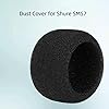 For Shure SM57 Microphone Windscreen & Dust Cover - High Density Foam Pop Filter, Reduces Wind Noise & Room Reverb, Durable Studio Mic Cover Compatible with SM57 Mic #5