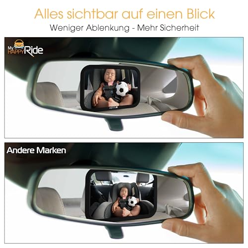 Baby Autospiegel MyHappyRide Rücksitzspiegel für Kinder