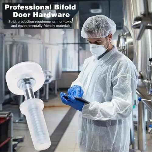 Bifold Door Hardware 40PC Bi-Fold Door Top Guide Door Hardware Set Door Repair Set Bi-Fold Door Top Guide Wheel Elastic Shafts miniatura 4