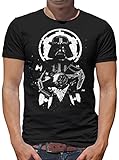 TShirt-People Tie Fighter – Camiseta para hombre Negro M