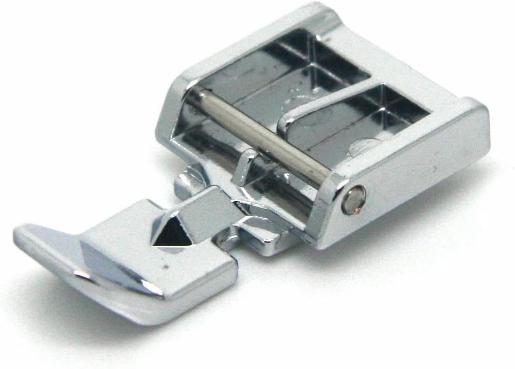 Tysew Domestic Sewing Machine Universal Clip-On Zipper Presser Foot / Feet for Singer, Brother, Elna, Janome, Husqvarna, Pfaff, Toyota, Jones, Frister & Rossmann, Viking Machines etc