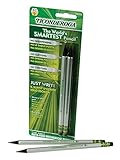 Ticonderoga SenseMatic Pencil, 0.7 mm Lead, Silver/Black Barrel, Pack of 2 - 1464311