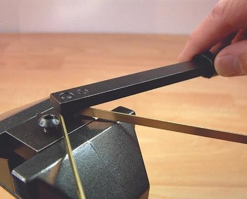 Hand Bender 1/8\" Manual Metal Bender – Mini Flat Bar & Rod Bending Tool, 180° Angle Bending, Heavy-Duty 45# Steel Construction, Ideal for DIY, Workshop, and Fabrication Projects