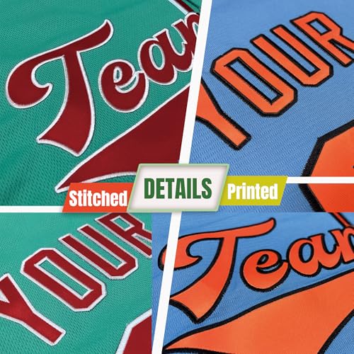 Custom Baseball Jersey for Men Women,Custom Jersey Baseball,Name,Number,Logo miniatura 4