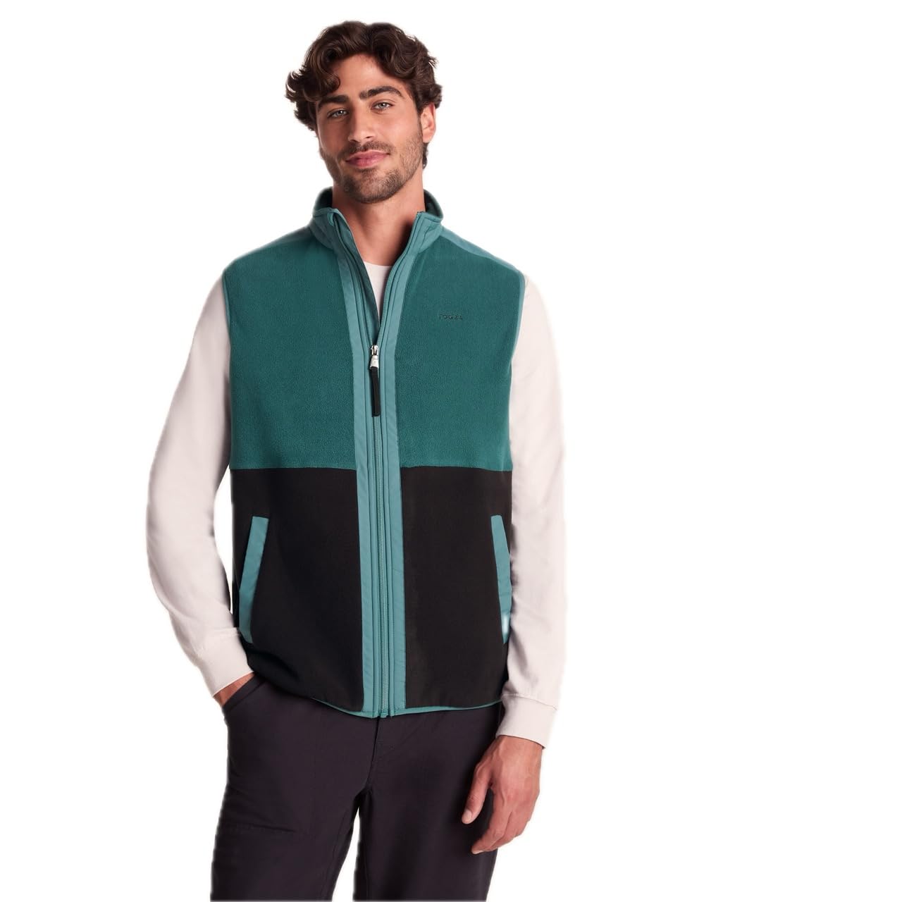 TOG24 Men's Fleece Gilet - Turquoise - 2XL