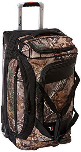 Pathfinder Gear Realtree 26 Inch Rolling Drop Bottom Duffel, Camo, One Size