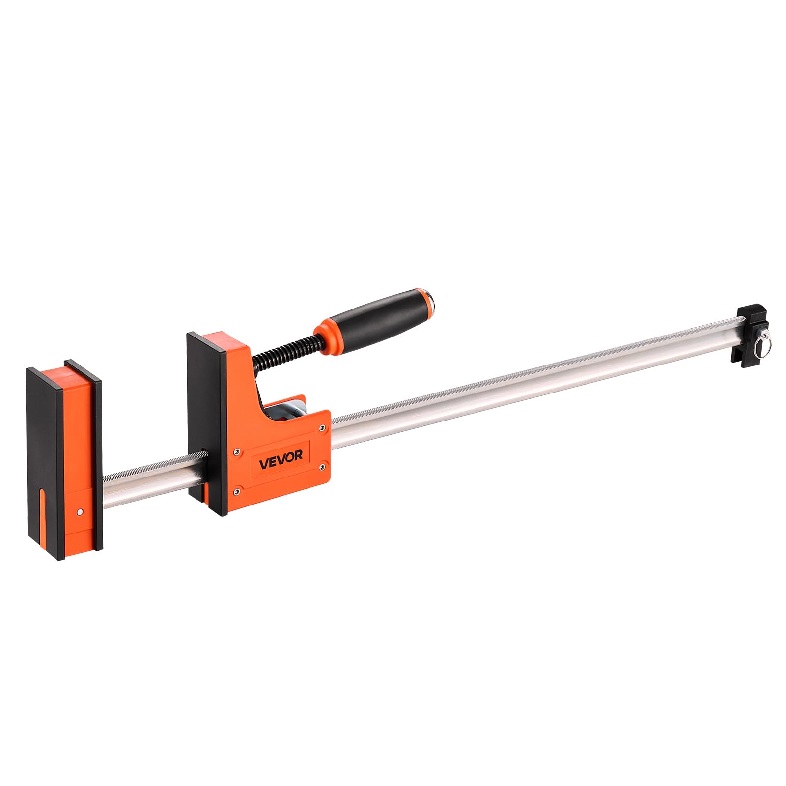VEVOR Morsetti a Barra per Lavorazione del Legno da 91,4 cm Morsetti a F con Limite di Carico di 680 kg 2 Pezzi, Pressione Uniforme, Plastica ad Alta Resistenza e Acciaio al Carbonio, Arancione