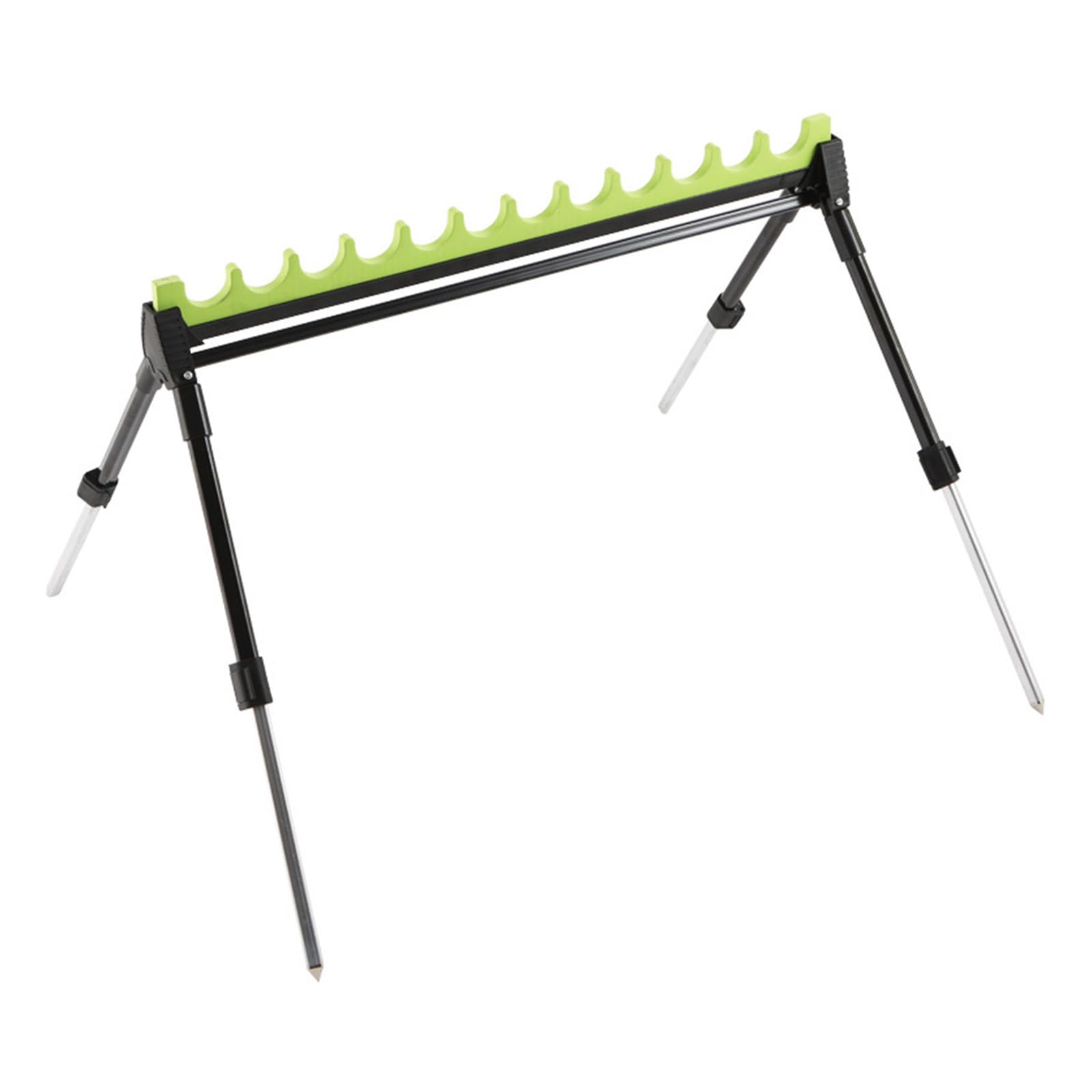 Tsophreniq Expandable 12 Rod Slot Fishing Gear Organizers Multiple Position Holder for Outdoor Lover Outdoor Organizers