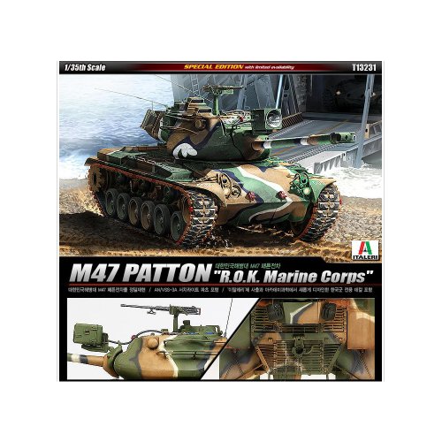 Maquette char M47 Patton Academy Corée du Sud kit miniature 1/35