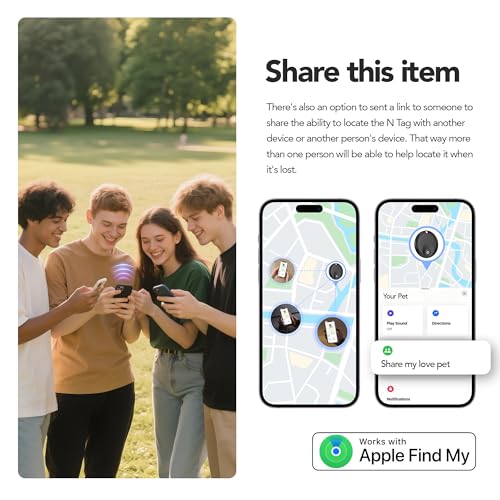 PAKCQNH Air Tracker Tags (4-Pack, iOS Find My) — view 7