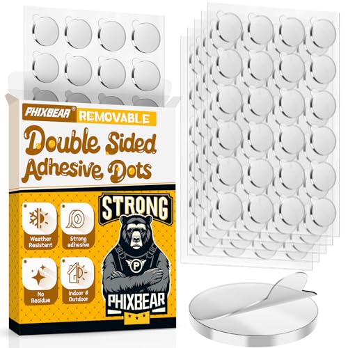 360Pcs Double Sided Sticky Dots with Pull Tab