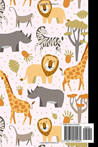 Savannah Notebook : Journal shows Animals -I (Format 6 x 9 )120 pages(French Edition) - 26, février 2021 - Image 2