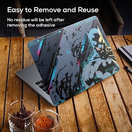 Image of Laptop Skin /Sticker /Cover Bubble-Free| Laminated| Removable| HD Quality Sticker for Laptops Upto 15.6 Inches Compatible with Hp /Dell /Acer /Lenovo /Asus etc.(DSGN-206)
