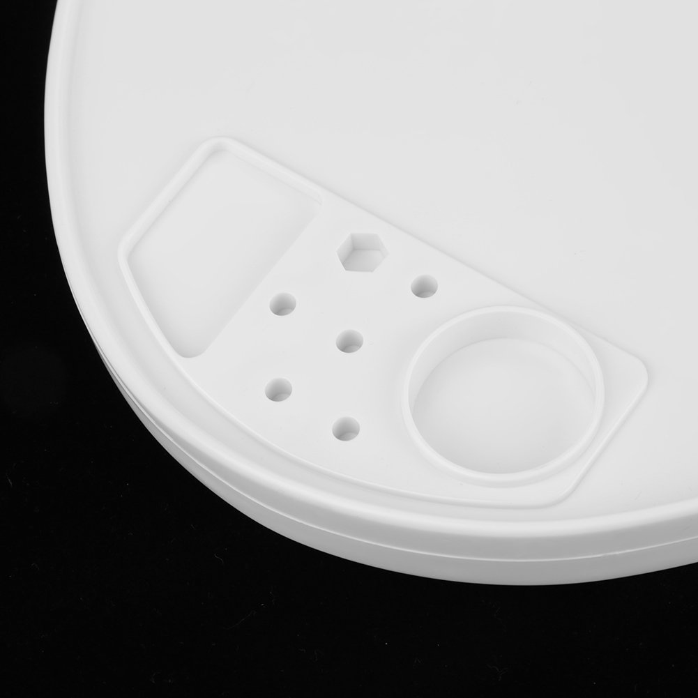 Dental Plastic Tray, White Dental Post Mounted Tray, Professional für Dental Dental Chair