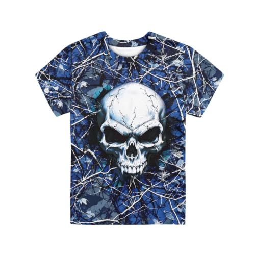 Image of Xhuibop Kids T Shirts for Boys Size 3-16 Girls Short Sleeve Sportswear Active Tops