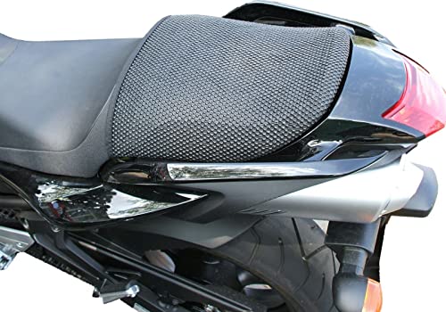 Cubierta de Asiento de Pasajero Antideslizante de Triboseat Compatible con Yamaha FZ6 Fazer (2004-2006)
