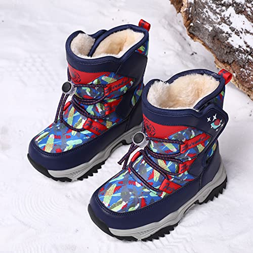 Super Girl Boots Snow Boots Girls Boys Outdoor Boots Non Slip Warm Boots Cotton Snow Boots3