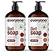 Everyone 3-in-1 Soap, Body Wash, Bubble Bath, Shampoo, 32 Ounce (Pack of 2), Cedar and Citrus, made with Essential Oils for Men and Women