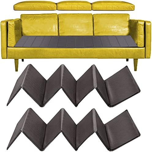 Tidy Zebra EXTRA STRONG & DURABLE Under Couch Cushion Support – 18"x67" ADJUSTABLE TO YOUR COUCH - Sofa Cushion Couch Support Board for Sagging Couch Pillows, Fix & Prevent Sagging Seats - 0.5" Thick!
