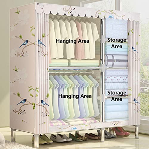 Dressing en toile modulable pour optimiser la chambre ou le studio - 4